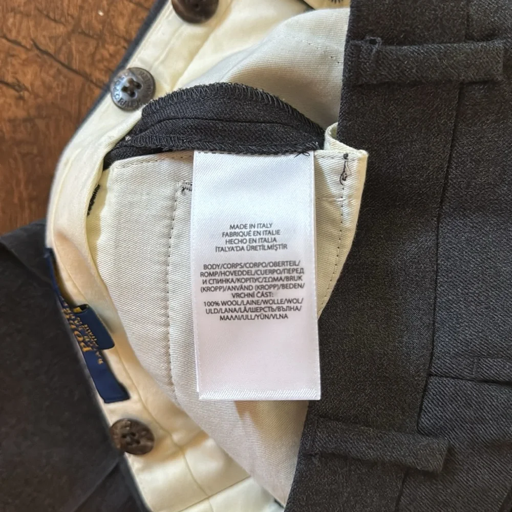 Polo by Ralph Lauren Black Dress Pants Kids - 6